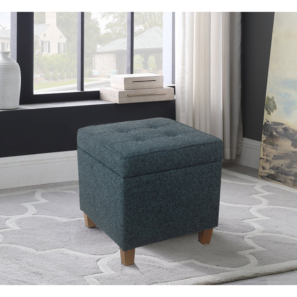 Latitude Run® Storage Ottoman Upholstered Storage Ottoman & Reviews Wayfair
